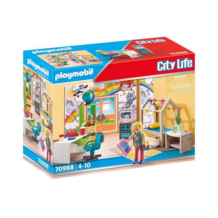 Playmobil - 70988 | City Life: Modern House Deluxe Teenager's Room