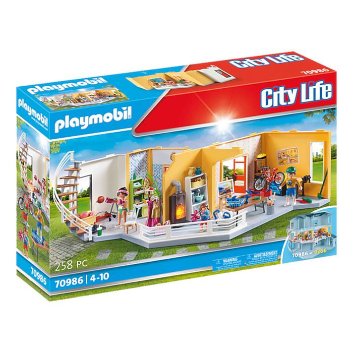 Playmobil - 70986 | City Life: Modern House Floor Extension