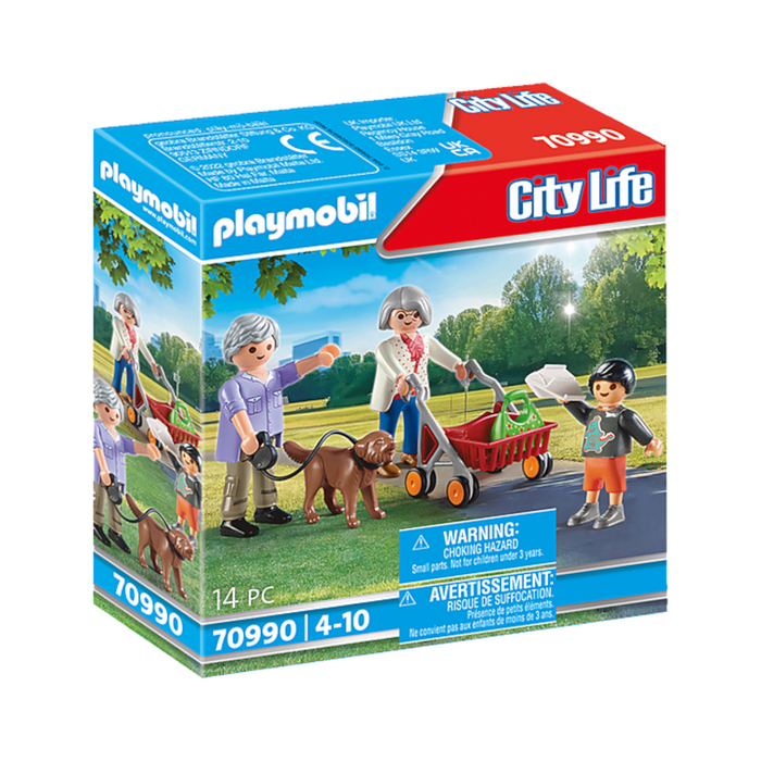 Playmobil - 70990 | City Life: Grandparents with Child