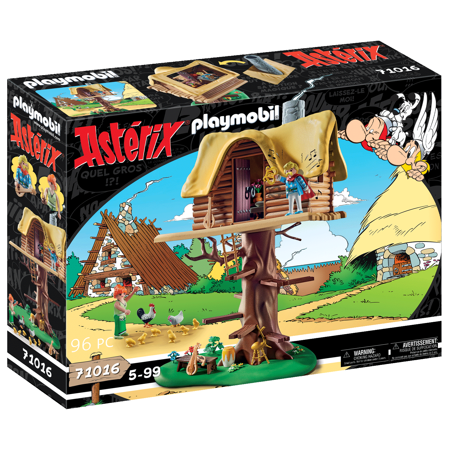 Playmobil - 70932  Asterix: Hut of Vitalstatistix – Castle Toys