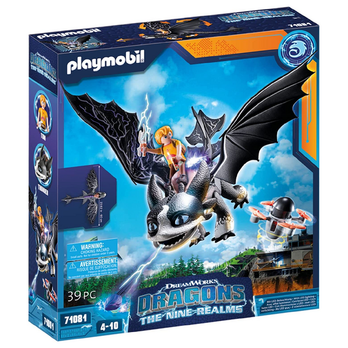 Playmobil - 71081 | Dragons: The Nine Realms - Thunder & Tom