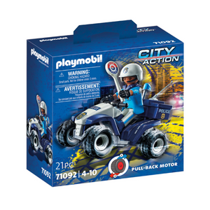 Products Playmobil - 71092 | Rescue Action: Police Action Quad