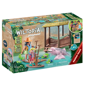 Playmobil - 71143 | Wiltopia: Paddling Tour with River Dolphins