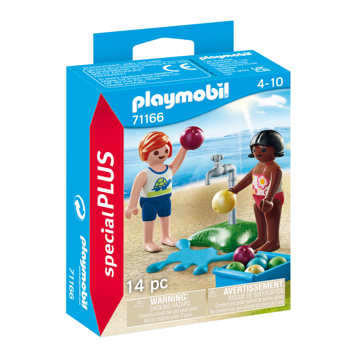 Playmobil - 71166 | Special Plus: Children with Water Balloons