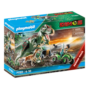 Playmobil - 71183 | Dinos: T-Rex Attack with Quad