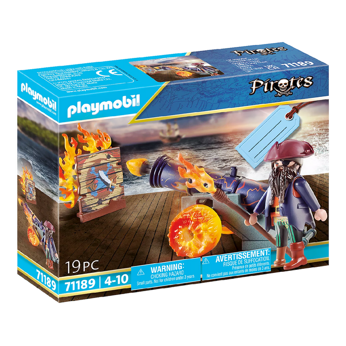 5 | Piates: Pirate with Cannon Gift Set
