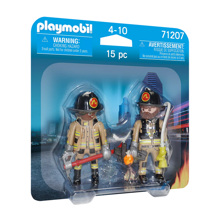 Playmobil - 71207 | Duo Pack: Firefighters