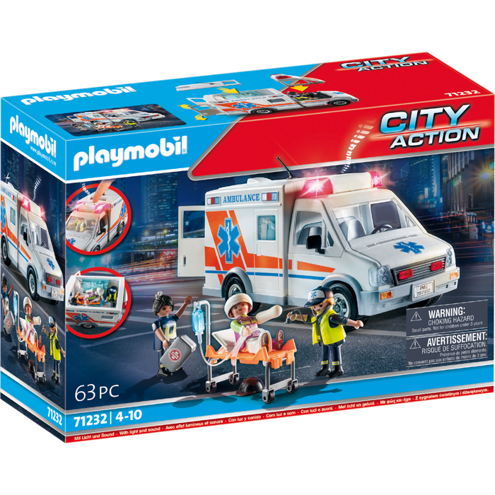 Playmobil - 71232 | City Action: Ambulance