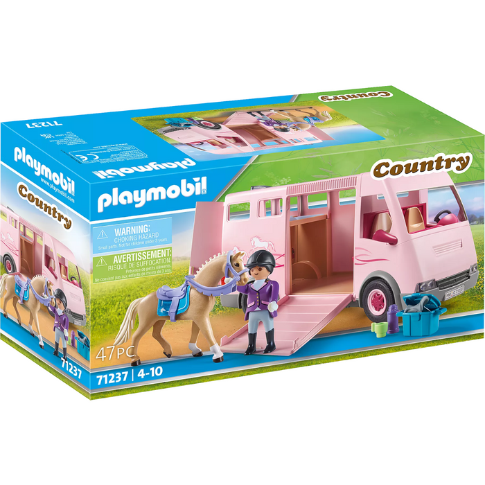 2 | Country: Horse Transporter with Trainer