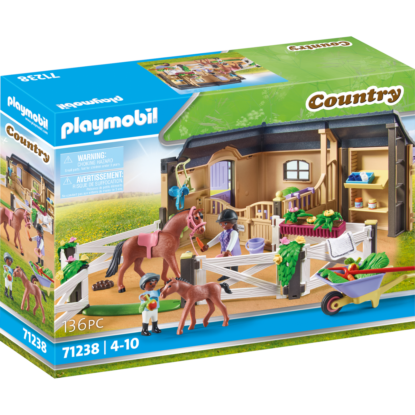 Playmobil paddock top
