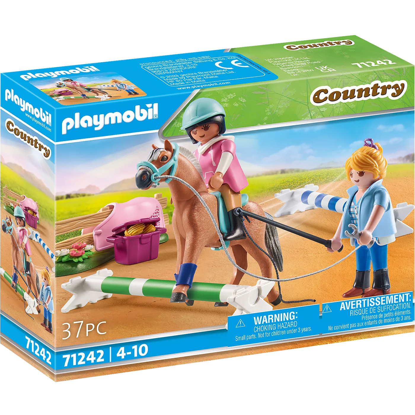 Playmobil country shop horseback ride