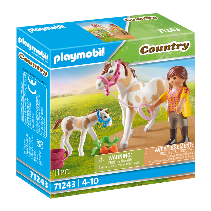Playmobil - 71243 | Country: Horse with Foal