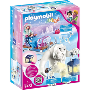 Playmobil - 9473 | Magic: Yeti with Sleigh