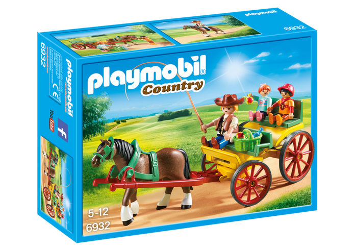 Playmobil - 6932 | Country: Horse-Drawn Wagon