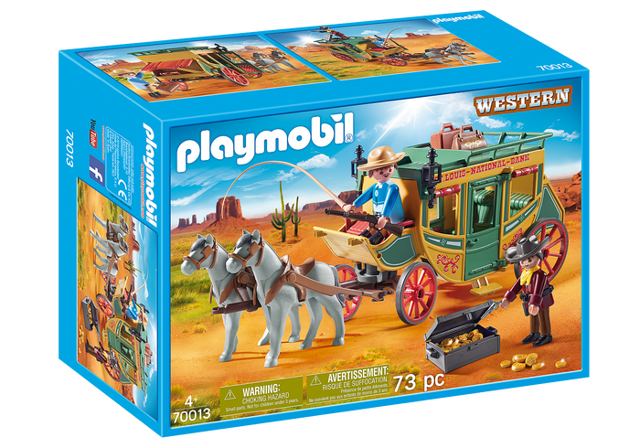 Playmobil - 70013 | Western: Western Stagecoach