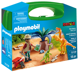 Playmobil - 70108 | Dinos: Dino Explorer Carry Case