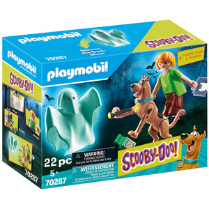 Playmobil - 70287 | Scooby-Doo! Scooby and Shaggy with Ghost