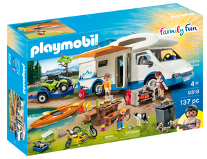 Playmobil - 9318 | Family Fun: Camping Adventure - With Canoe That Floats