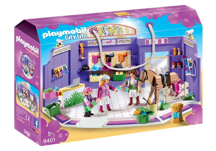 Playmobil - 9401 | City Life: Horse Tack Shop