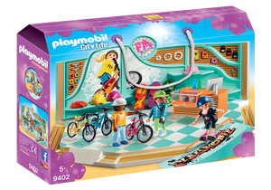Playmobil - 9402 | City Life: Bike & Skate Shop