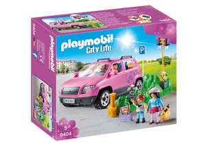 Playmobil - 9404 | City Life: Family Car with Parking Space