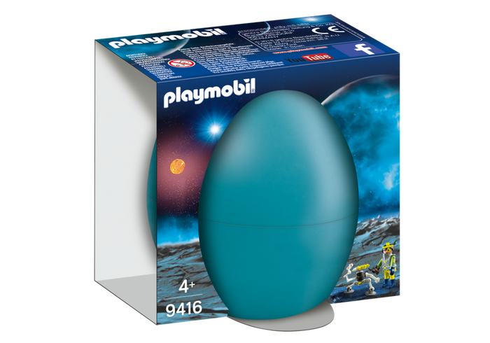 Playmobil - 9416 | Egg: Space Agent with Robot