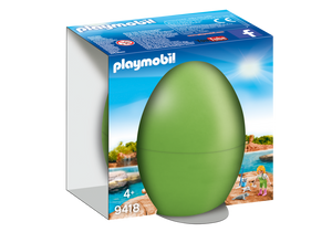 Playmobil - 9418 | Egg: Zookeeper with Seal Pups