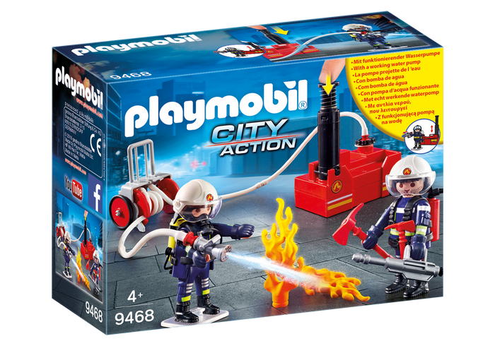 Playmobil - 9468 | City Action: Firefighters with Water Pump