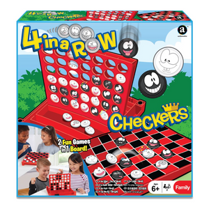 Playwell - GPF025 | 4-in-a-Row & Checkers Combo