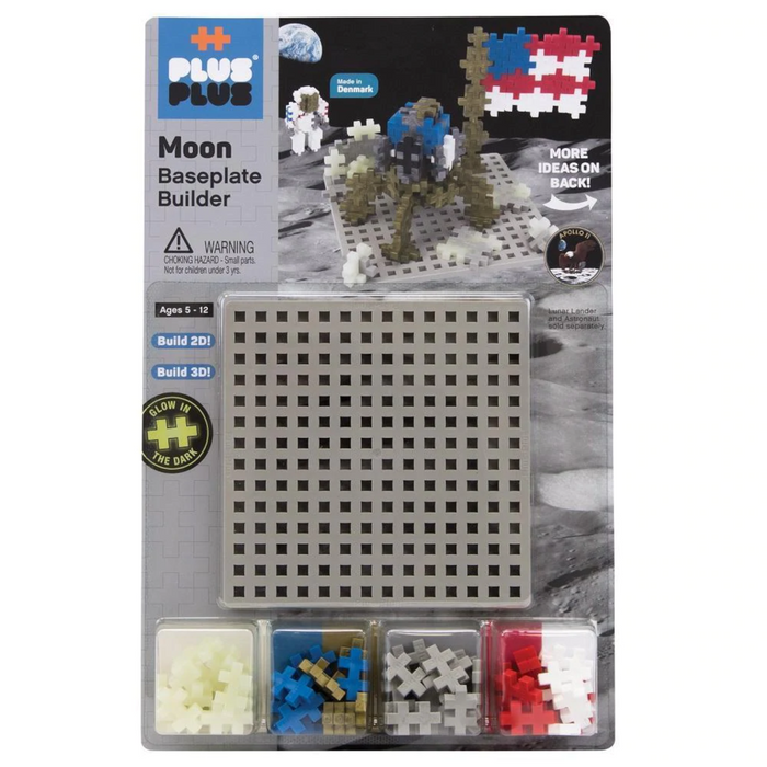 Plus-Plus - 5038 | Moon Baseplate Builder
