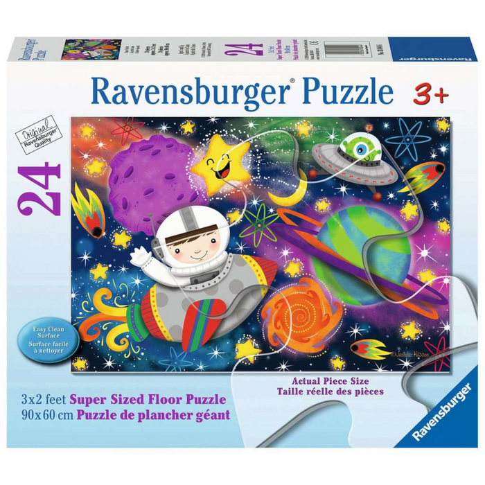 Ravensburger - 03044 | Space Rocket - 24 PC Floor Puzzle