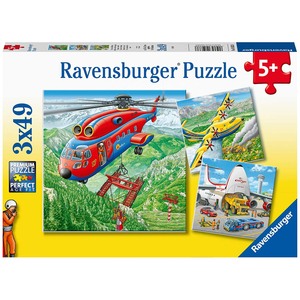 Ravensburger - 05033 | Above the Clouds 3x49 Piece Jigsaw Puzzle