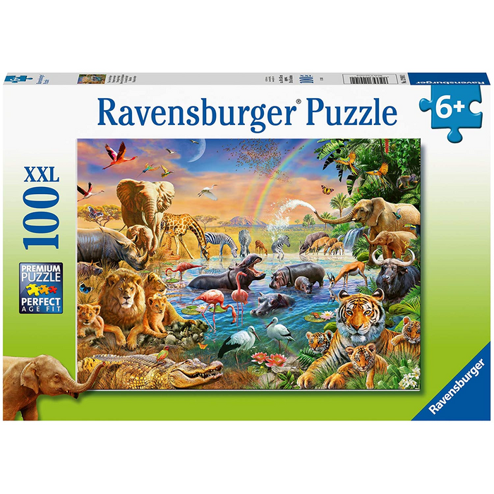 Ravensburger - 12910 | Waterhole 100 PC Puzzle