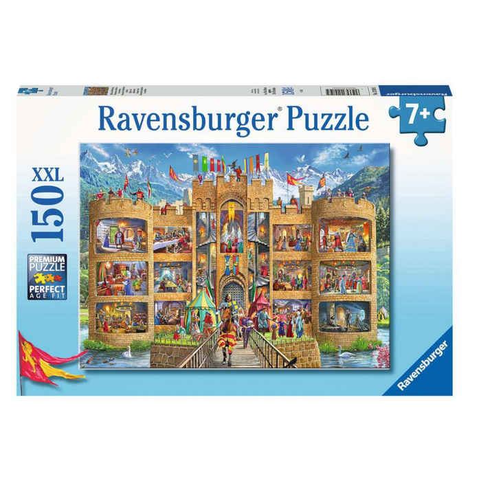 Ravensburger - 12919 | Cutaway Castle - 150 PC Puzzle