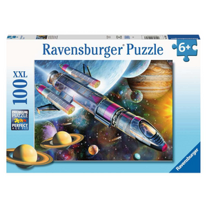 Ravensburger - 12939 | Mission In Space - 100 Piece Puzzle