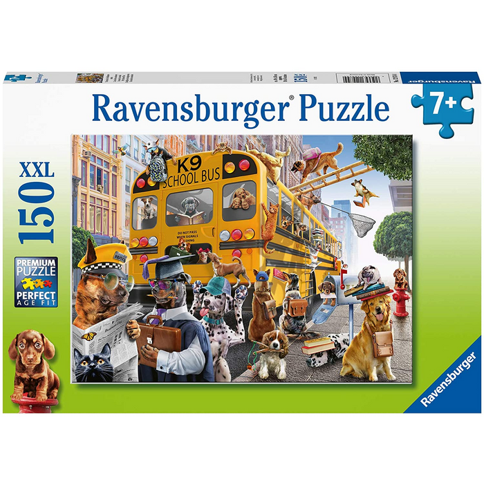 Ravensburger - 12974 | Pet School Pals - 150 PC Puzzle