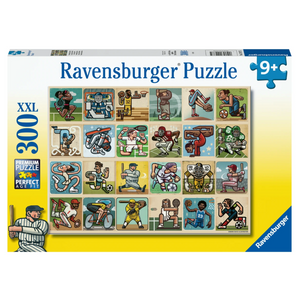Ravensburger - 12977 | Awesome Athletes - 300 Piece Puzzle