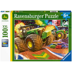 Ravensburger - 12983 | John Deere Big Wheels - 100  XXL PC Puzzle