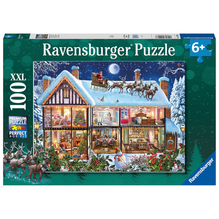 Ravensburger - 12996 | Christmas at Home - 100 Piece Puzzle