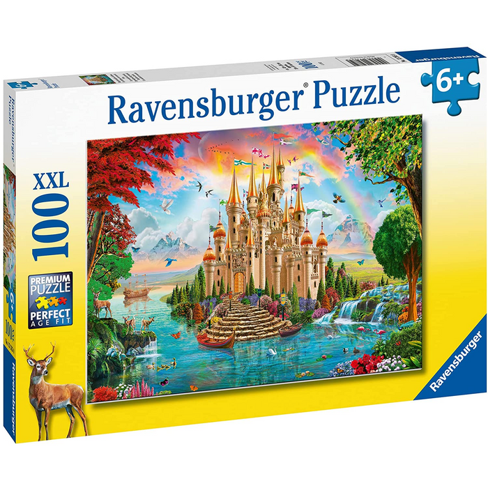 Ravensburger - 13285 | Rainbow Castle - 100 Piece Puzzle