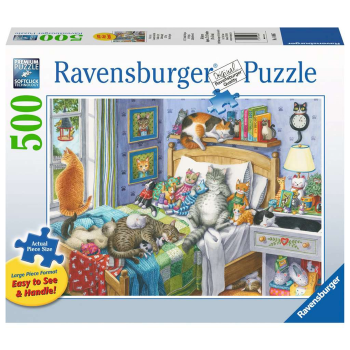 Ravensburger - 14966 | Cat Nap - 500 Piece puzzle