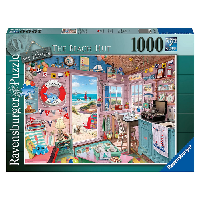 Ravensburger - 15000 | The Beach Hut - 1000 PC Puzzle