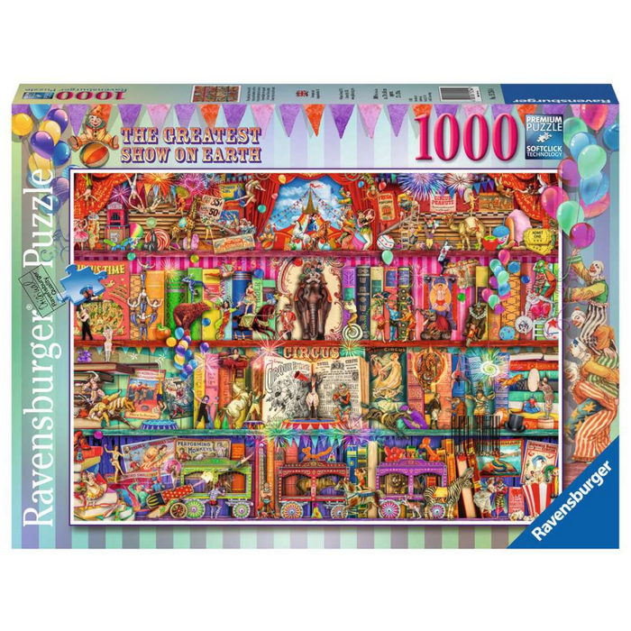 Ravensburger - 15254 | The Greatest Show on Earth - 1000 PC Puzzle