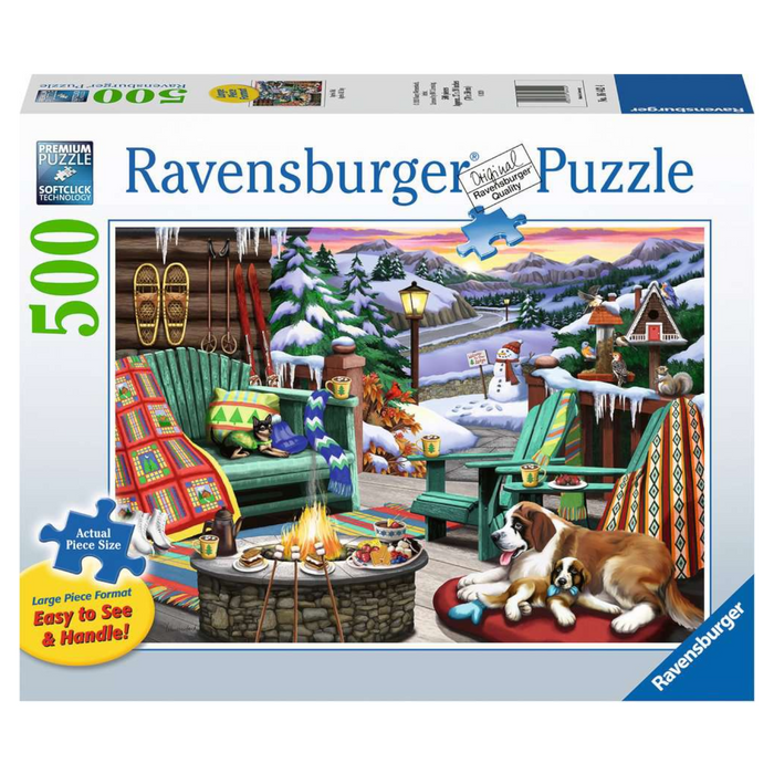Ravensburger - 16442 | Apres all Day - 500 PC Large Format Puzzle