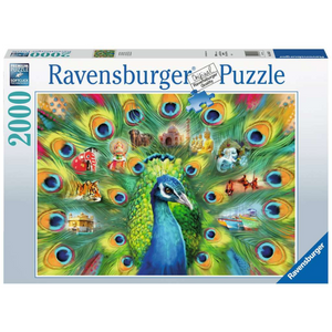 Ravensburger - 16567 | Land of the Peacock - 2000 Piece Puzzle