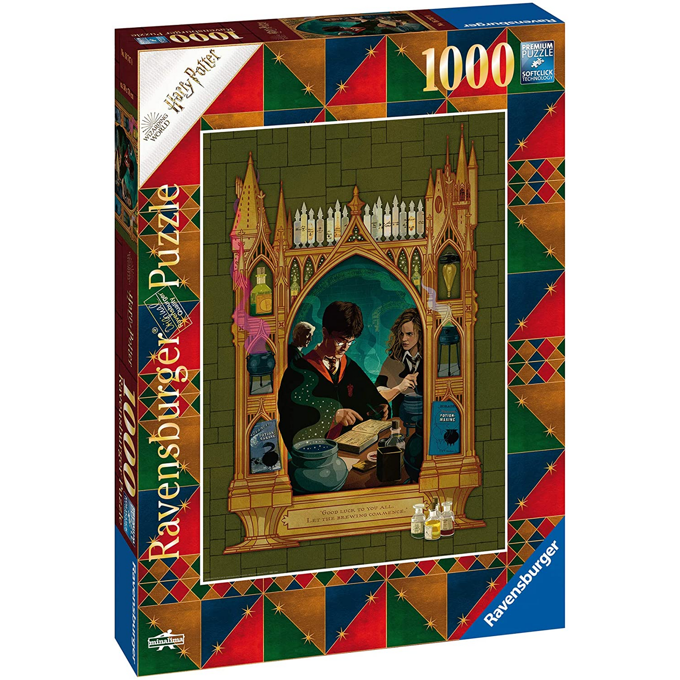 Puzzle Harry Potter - Poudlard, 1 000 pieces