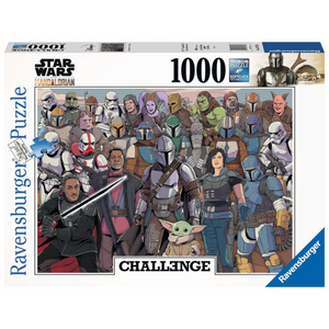 Ravensburger - 16770 | Star Wars: The Mandalorian Challenge - 1000 PC Puzzle