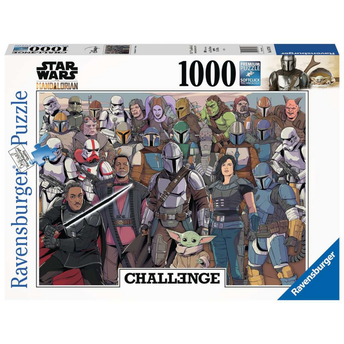 1 | Star Wars: The Mandalorian Challenge - 1000 PC Puzzle