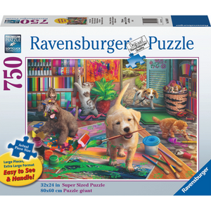 Ravensburger - 16801 | Cute Crafters - 750 PC Puzzle