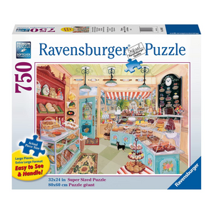 Ravensburger - 16803 | Corner Bakery - 750 PC Large Format Puzzle